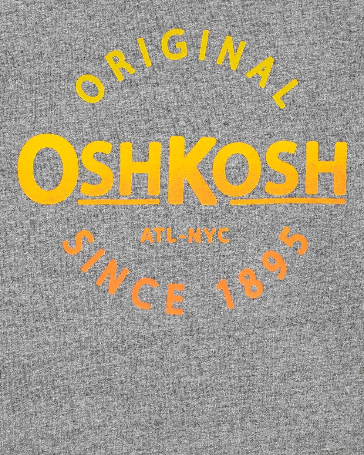 imageOshKosh BGosh Boys Logo TeesMedium Heather Grey