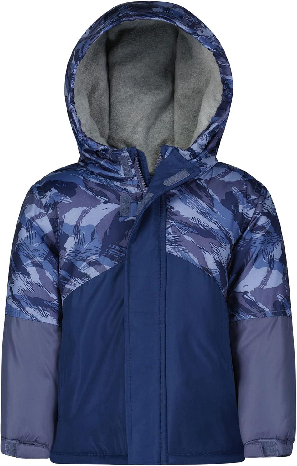 imageOshKosh BGosh Boys Ski Jacket and Snowbib Snowsuit SetBlue