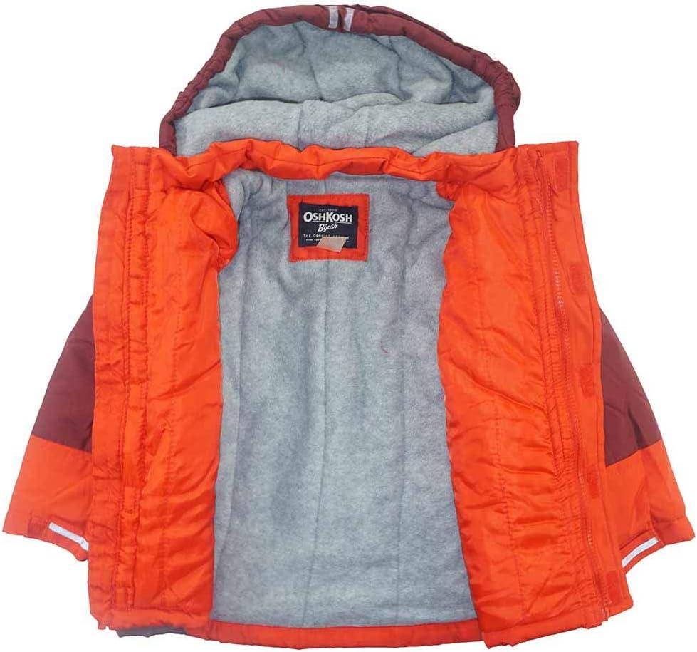 imageOshKosh BGosh Boys Ski Jacket and Snowbib Snowsuit SetMaple LeafSneaker Grey