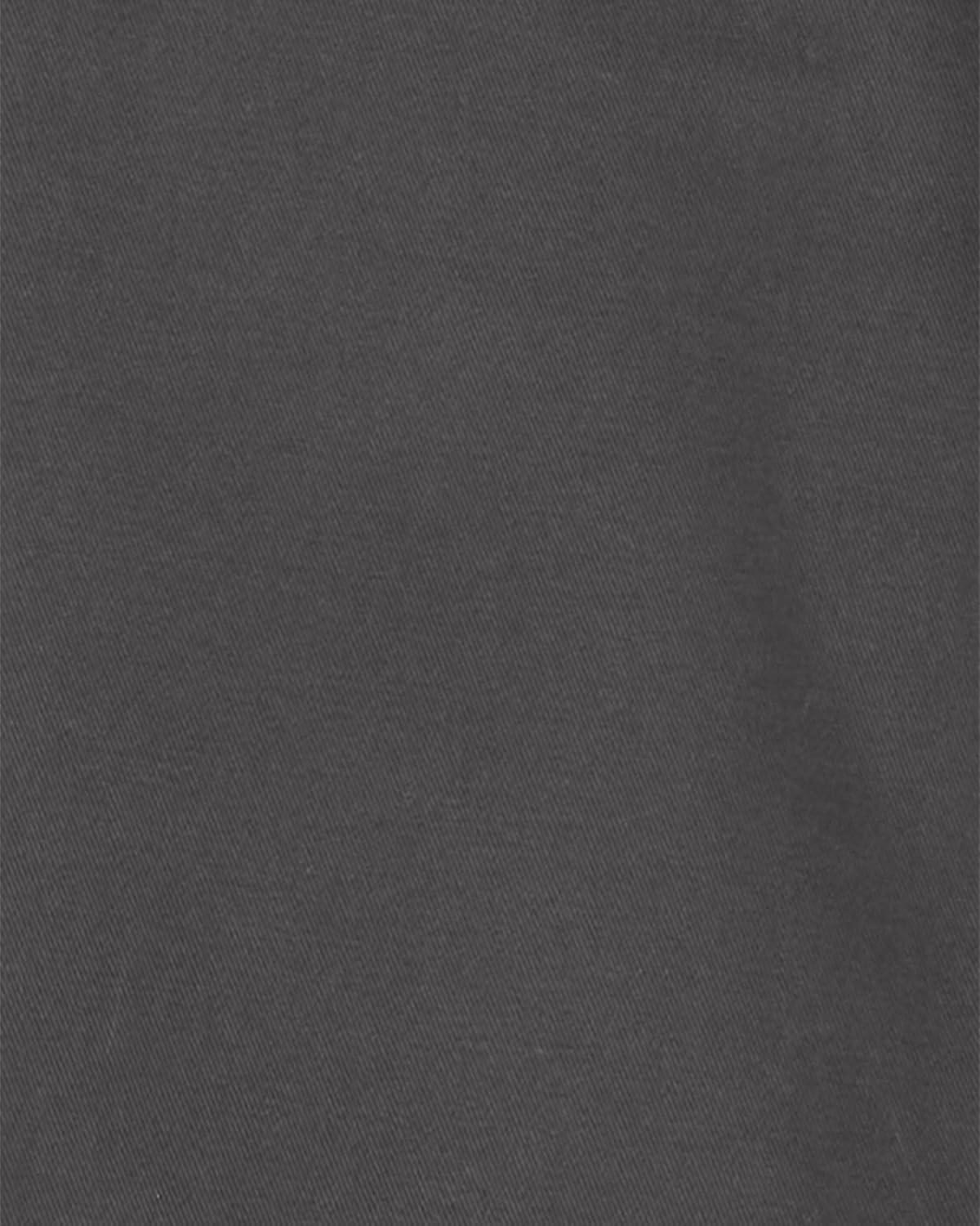 imageOshKosh BGosh Boys Slim Stretch Chino PantsSolid Dark Grey