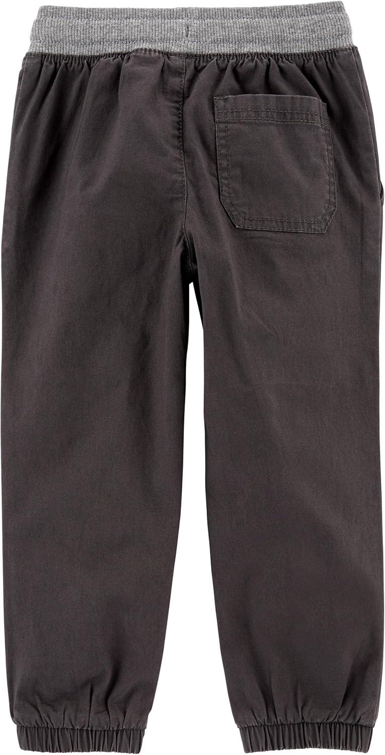 imageOshKosh BGosh Boys Stretch Canvas Pullon JoggerPhantom