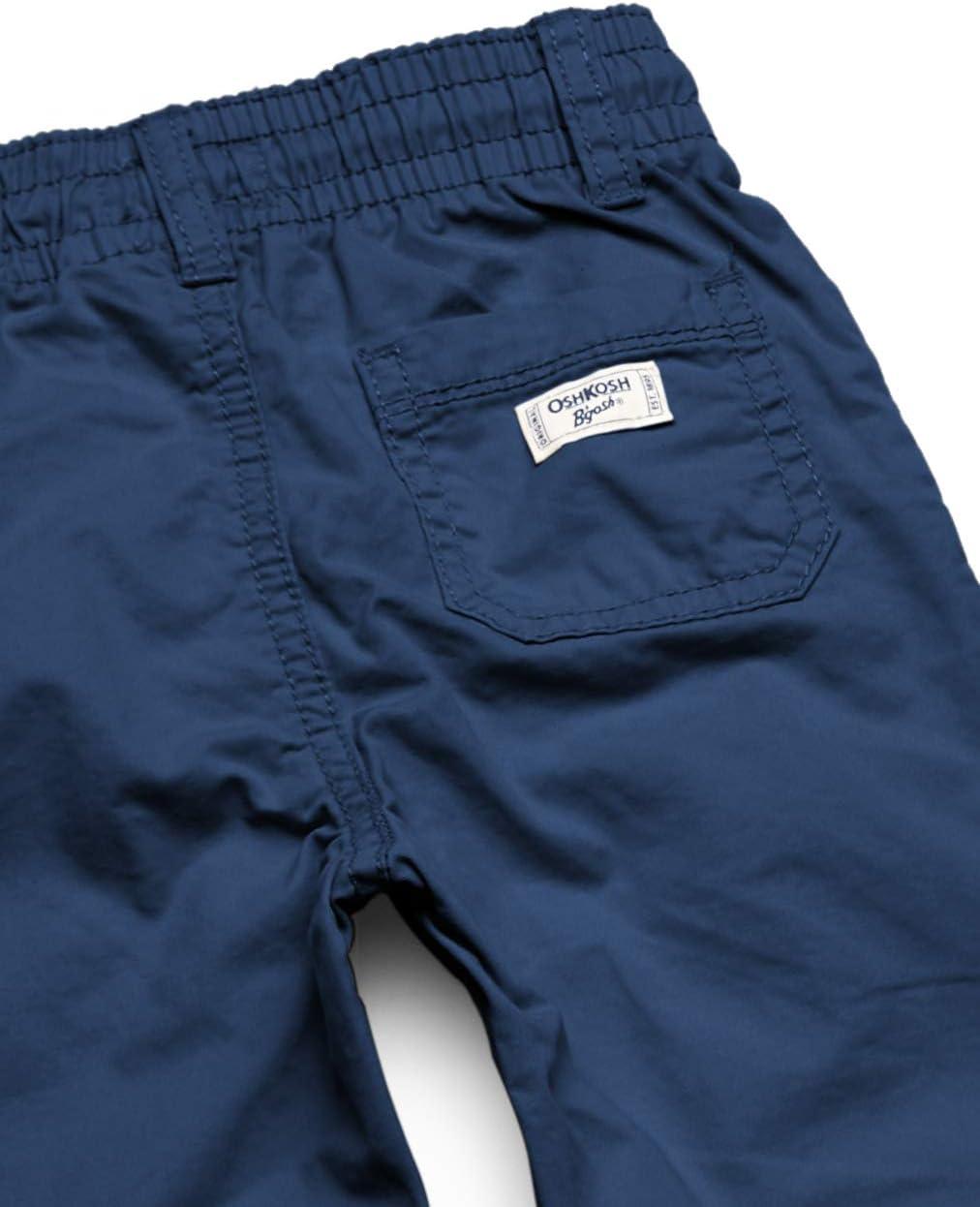 imageOshKosh BGosh Boys Twill Pullon JoggersBlue Solid