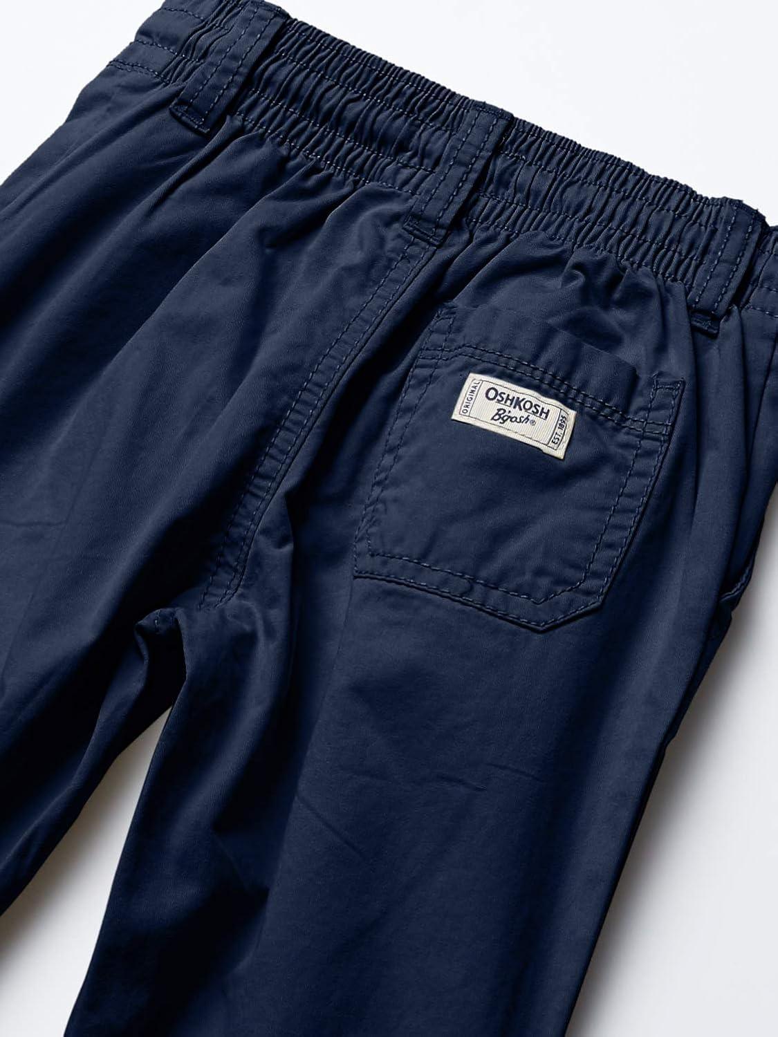 imageOshKosh BGosh Boys Twill Pullon JoggersCadet Blue