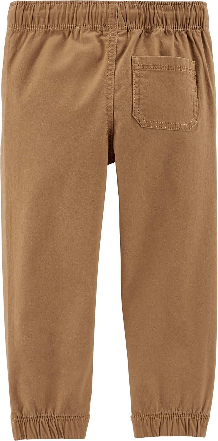 imageOshKosh BGosh Boys Twill Pullon JoggersCedar