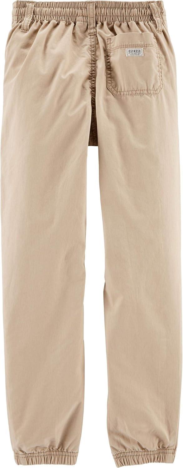 imageOshKosh BGosh Boys Twill Pullon JoggersDriftwood