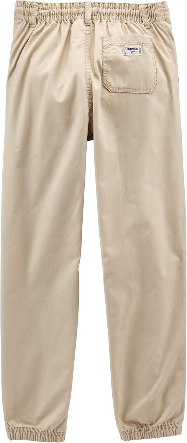 imageOshKosh BGosh Boys Twill Pullon JoggersKhaki Dream