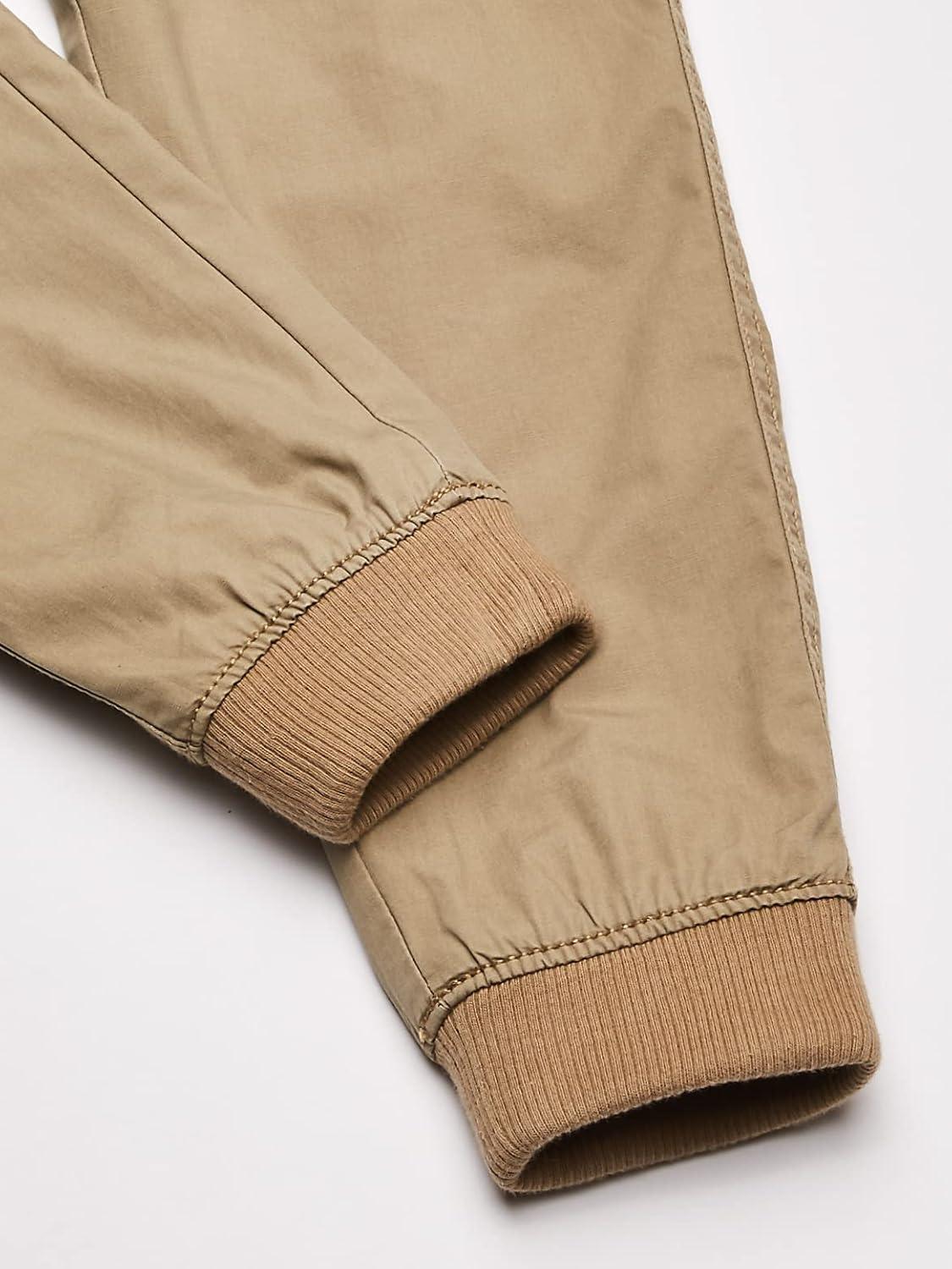 imageOshKosh BGosh Boys Twill Pullon JoggersKhaki Tan