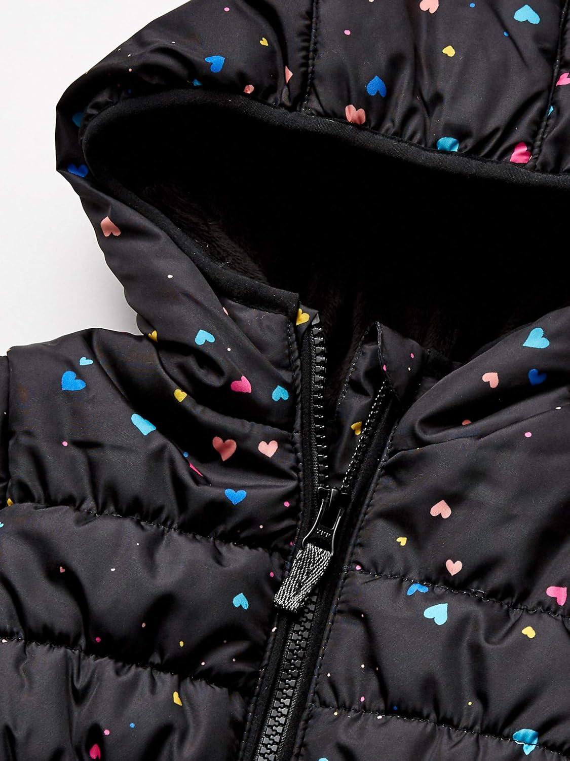imageOshKosh BGosh Girls Perfect Colorblocked Heavyweight Jacket CoatHeart Multi Print