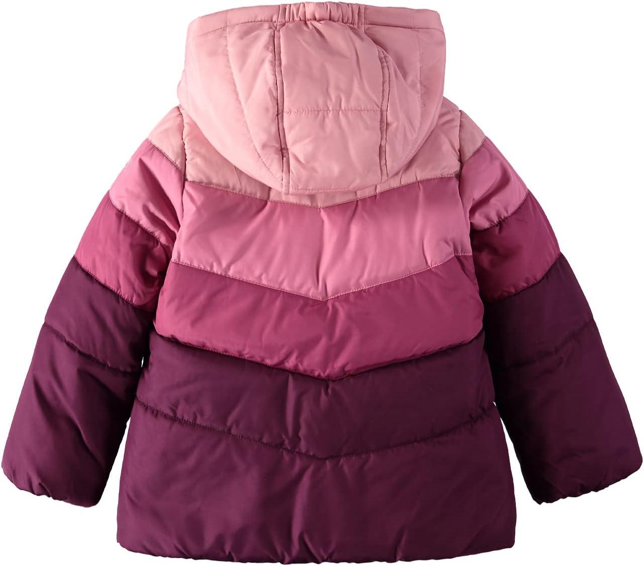 imageOshKosh BGosh Girls Perfect Colorblocked Heavyweight Jacket CoatShades of Pink