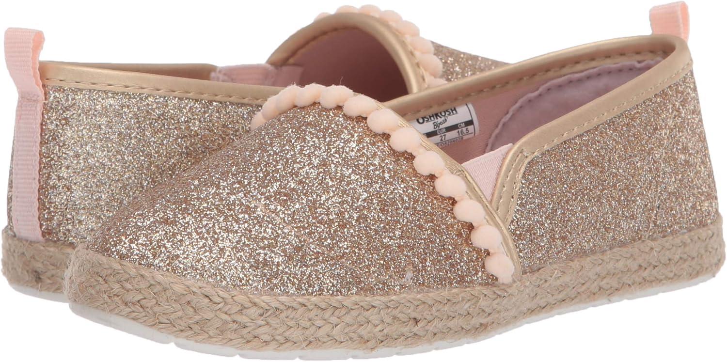 imageOshKosh BGosh Toddler and Little Girls Belle Casual ShoeGold