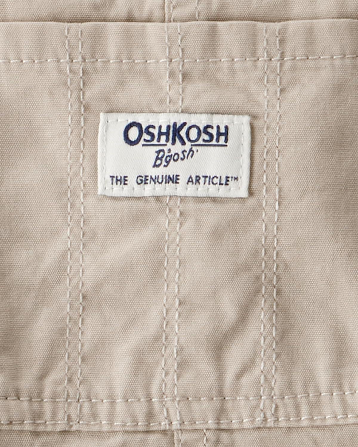 imageOshkosh Girls Worlds Best OverallsBrown