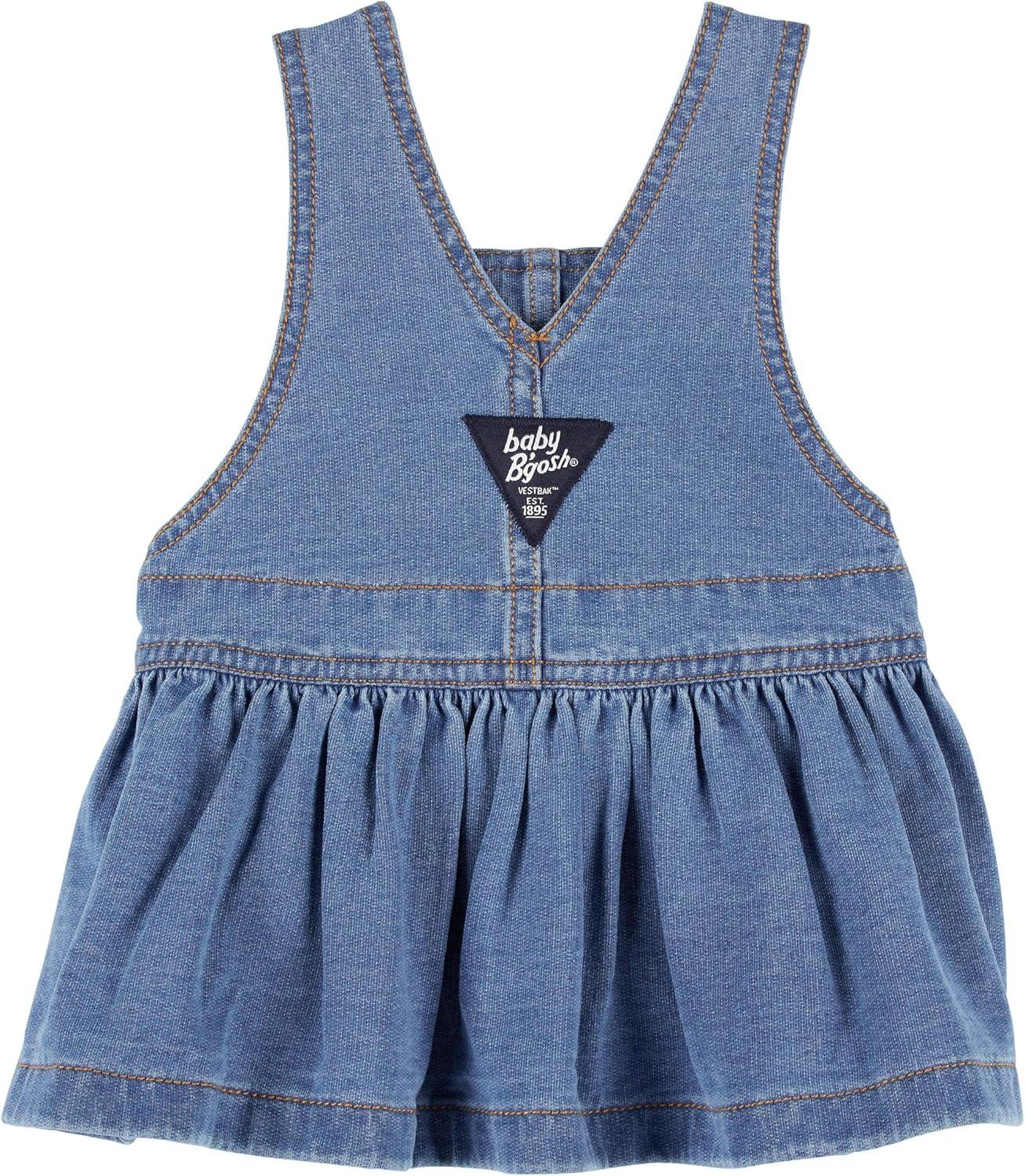 imageOshkosh Girls Worlds Best OverallsDenim Jumper