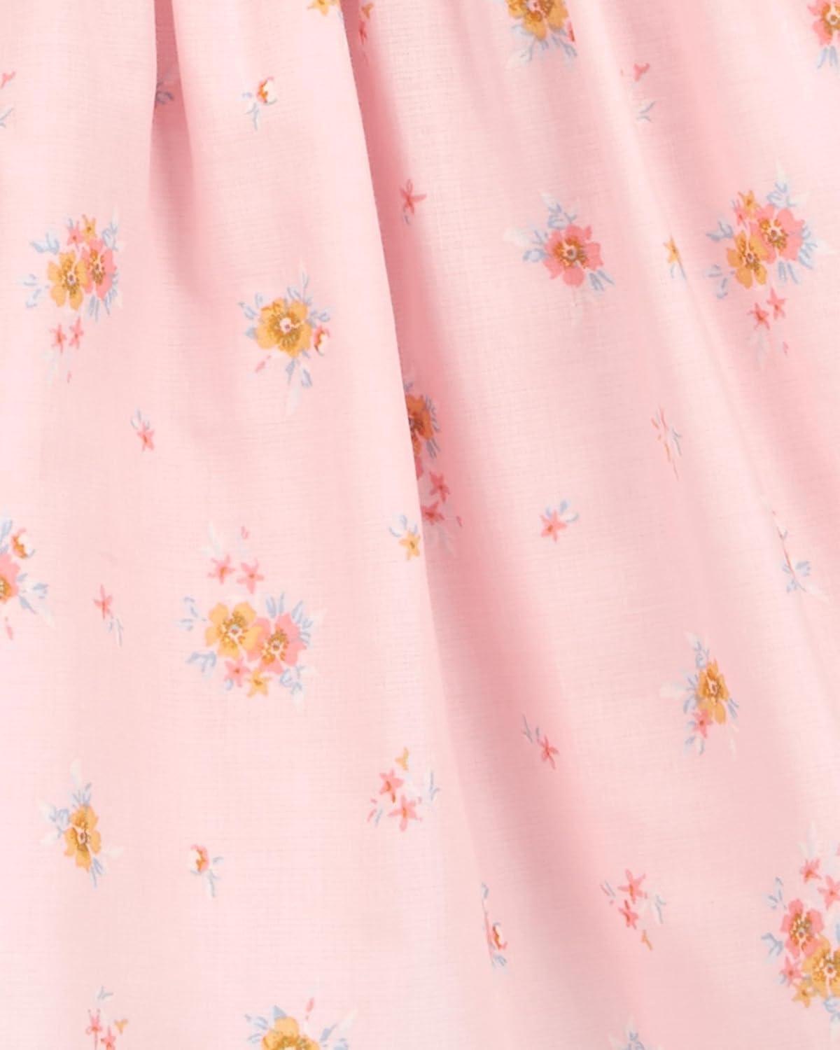 imageOshkosh Girls Worlds Best OverallsPink Floral