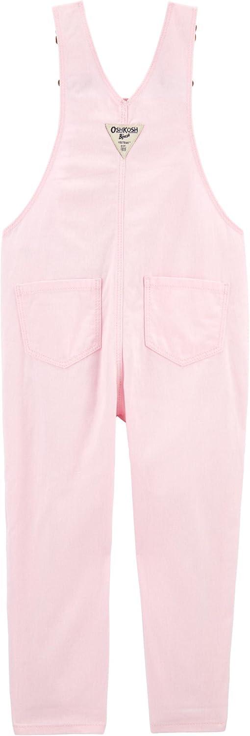 imageOshkosh Girls Worlds Best OverallsSolid Pink