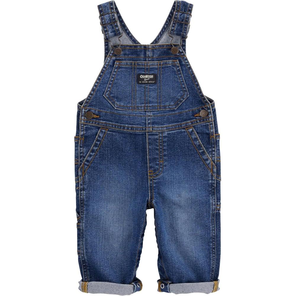 imageOSHKOSH BGOSH Baby Boys Worlds Best OverallsRailroad Ozone Wash