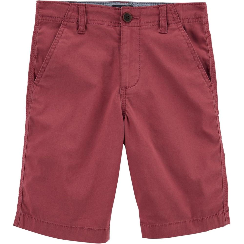 imageOSHKOSH BGOSH Boys Chino ShortsMacintosh Red