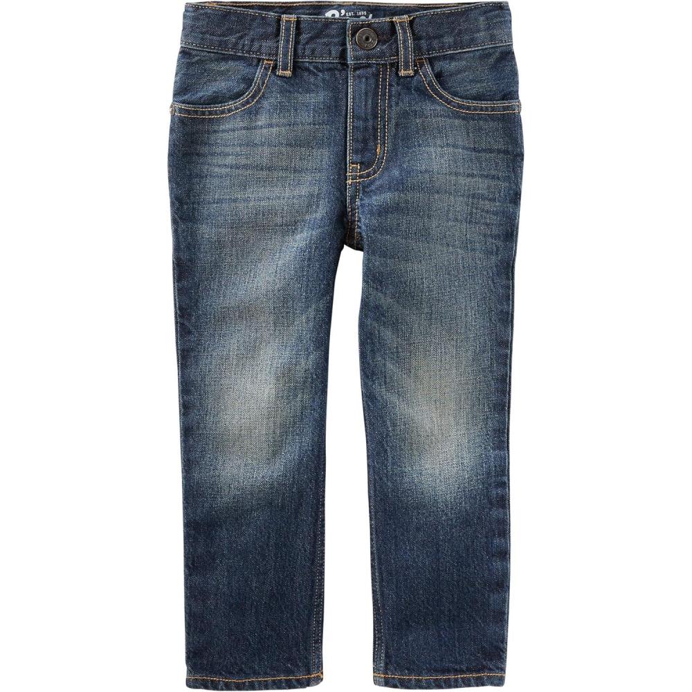 imageOSHKOSH BGOSH Boys Straight JeansAnchor Dark Wash
