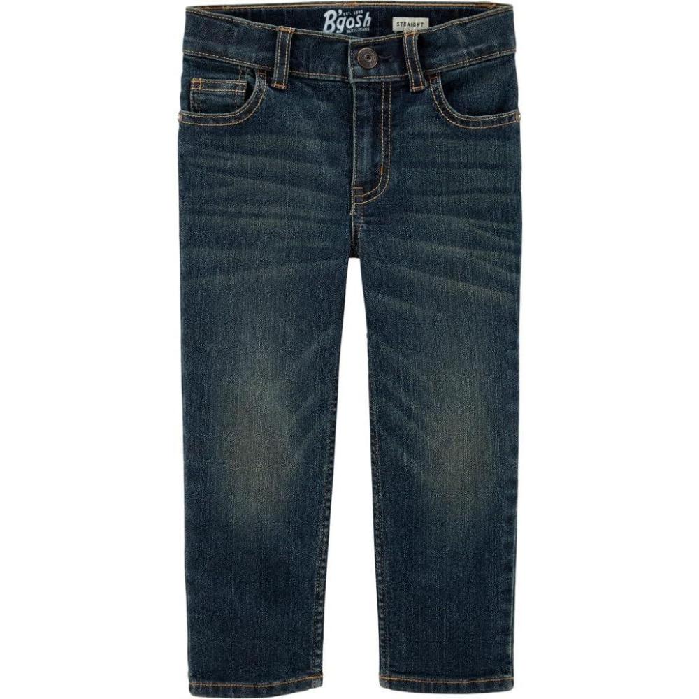 imageOSHKOSH BGOSH Boys Straight JeansFaded Dark Wash