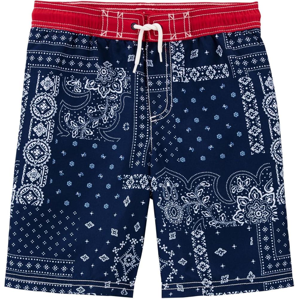 imageOSHKOSH BGOSH Boys Swim TrunksBandana Print