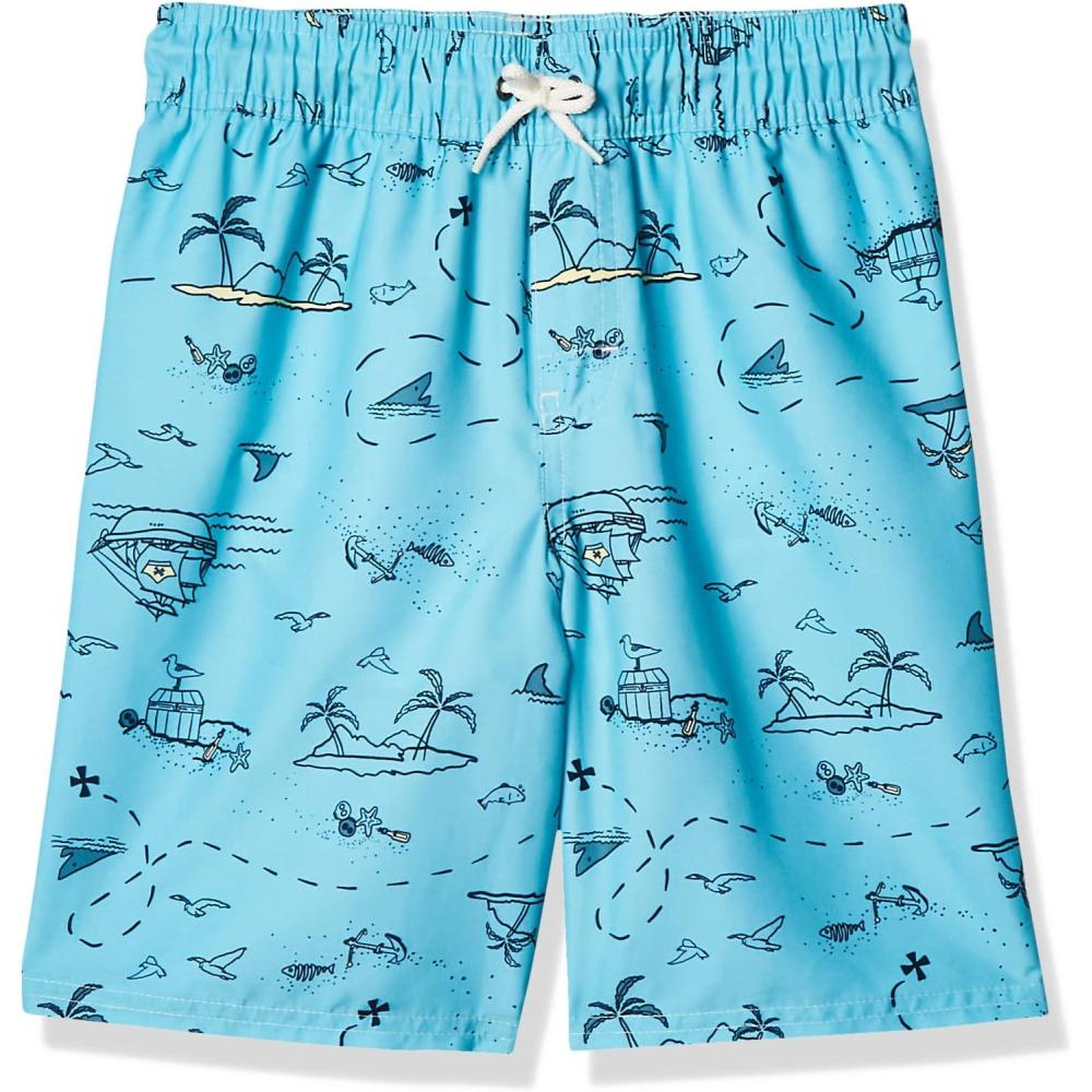 imageOSHKOSH BGOSH Boys Swim TrunksPirate Ships