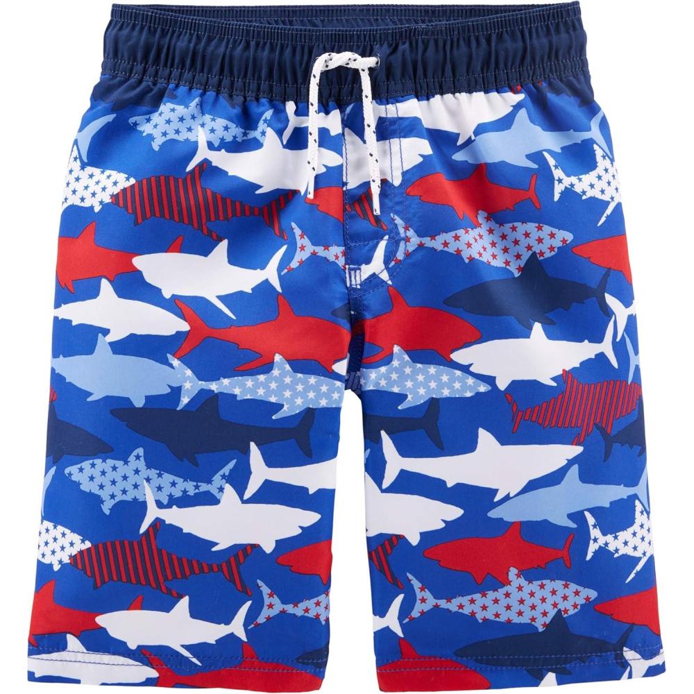 imageOSHKOSH BGOSH Boys Swim TrunksSharks