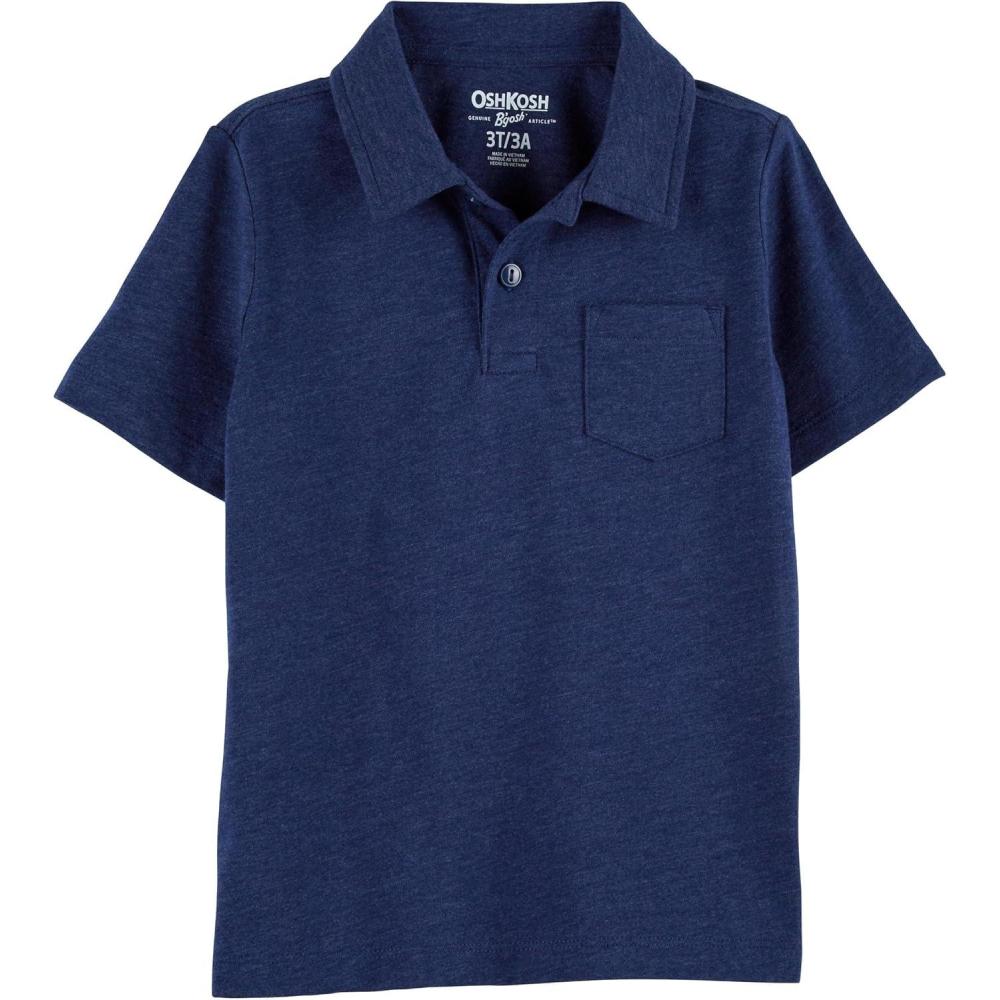 imageOSHKOSH BGOSH Boys Uniform Short Sleeve PoloNavy Polo