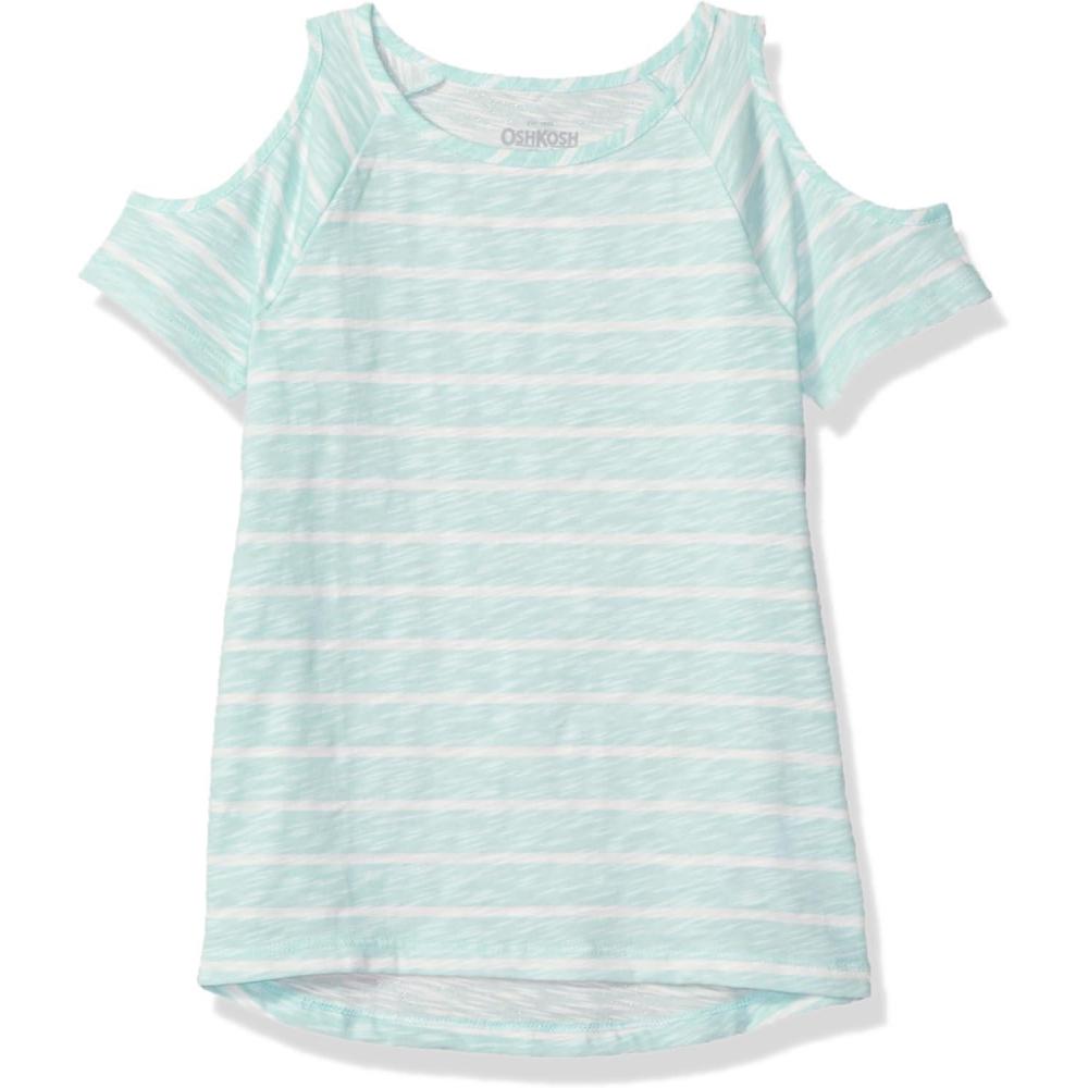 imageOSHKOSH BGOSH Girls Fashion TopAqua Stripe