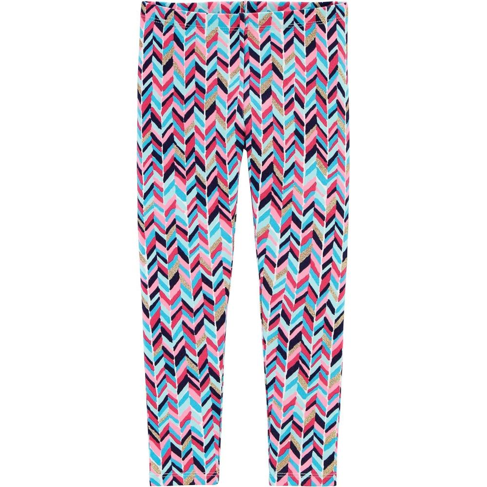 imageOSHKOSH BGOSH Girls Full Length LeggingsMultichevron