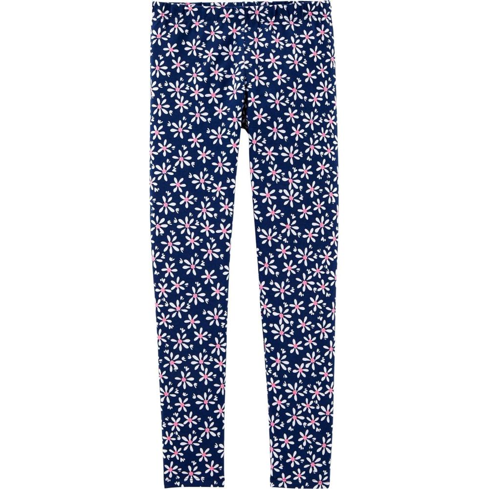 imageOSHKOSH BGOSH Girls Full Length LeggingsNavy Daisy