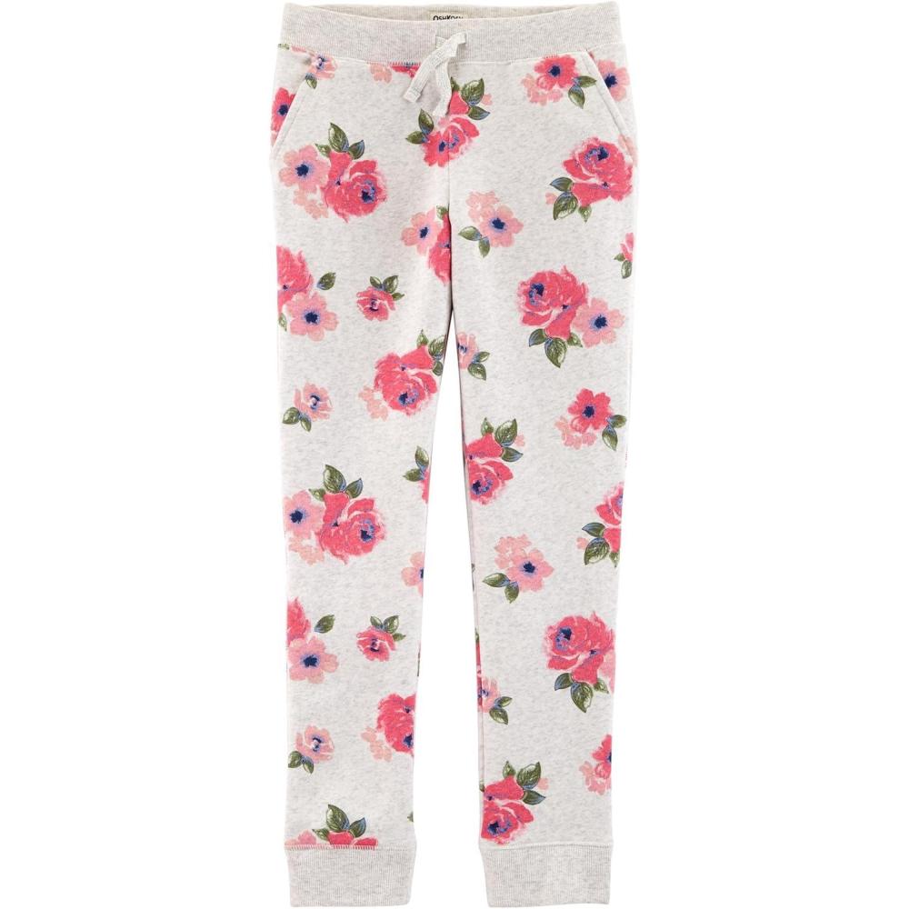 imageOSHKOSH BGOSH Girls Jogger PantsGrey Floral