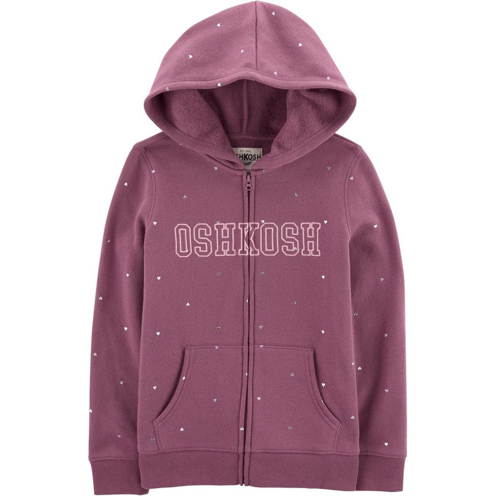 imageOSHKOSH BGOSH Girls Logo HoodieGrape Twist