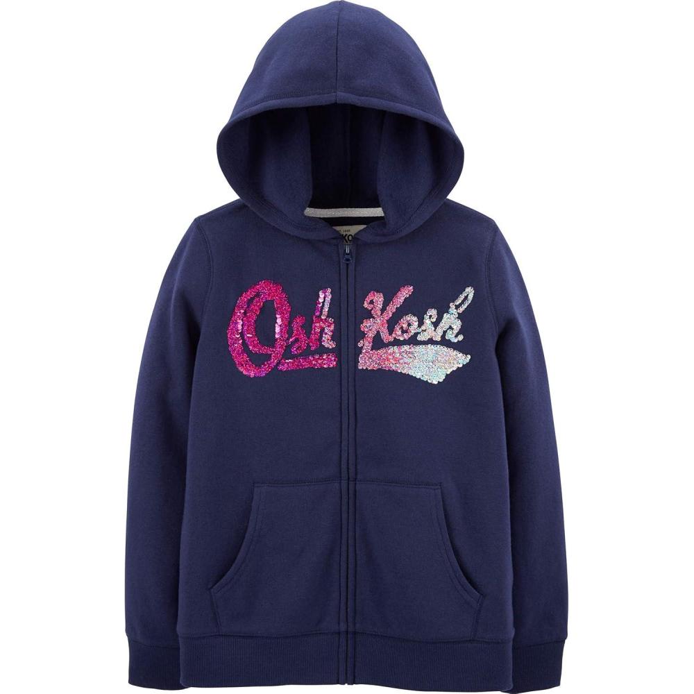 imageOSHKOSH BGOSH Girls Logo HoodieNy Navy