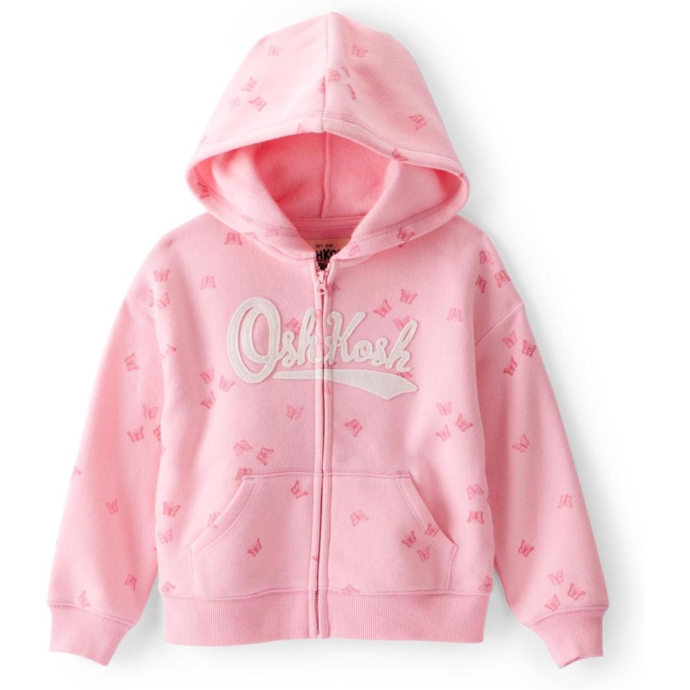 imageOSHKOSH BGOSH Girls Logo HoodiePink Butterfly