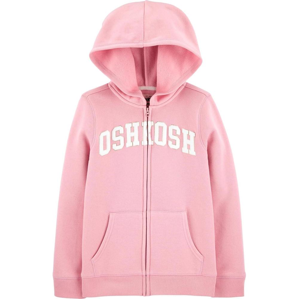 imageOSHKOSH BGOSH Girls Logo HoodieRosewood Pink