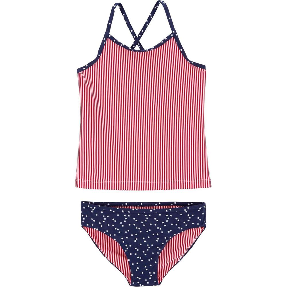 imageOSHKOSH BGOSH Girls TwoPiece SwimwearStarsand Stripes
