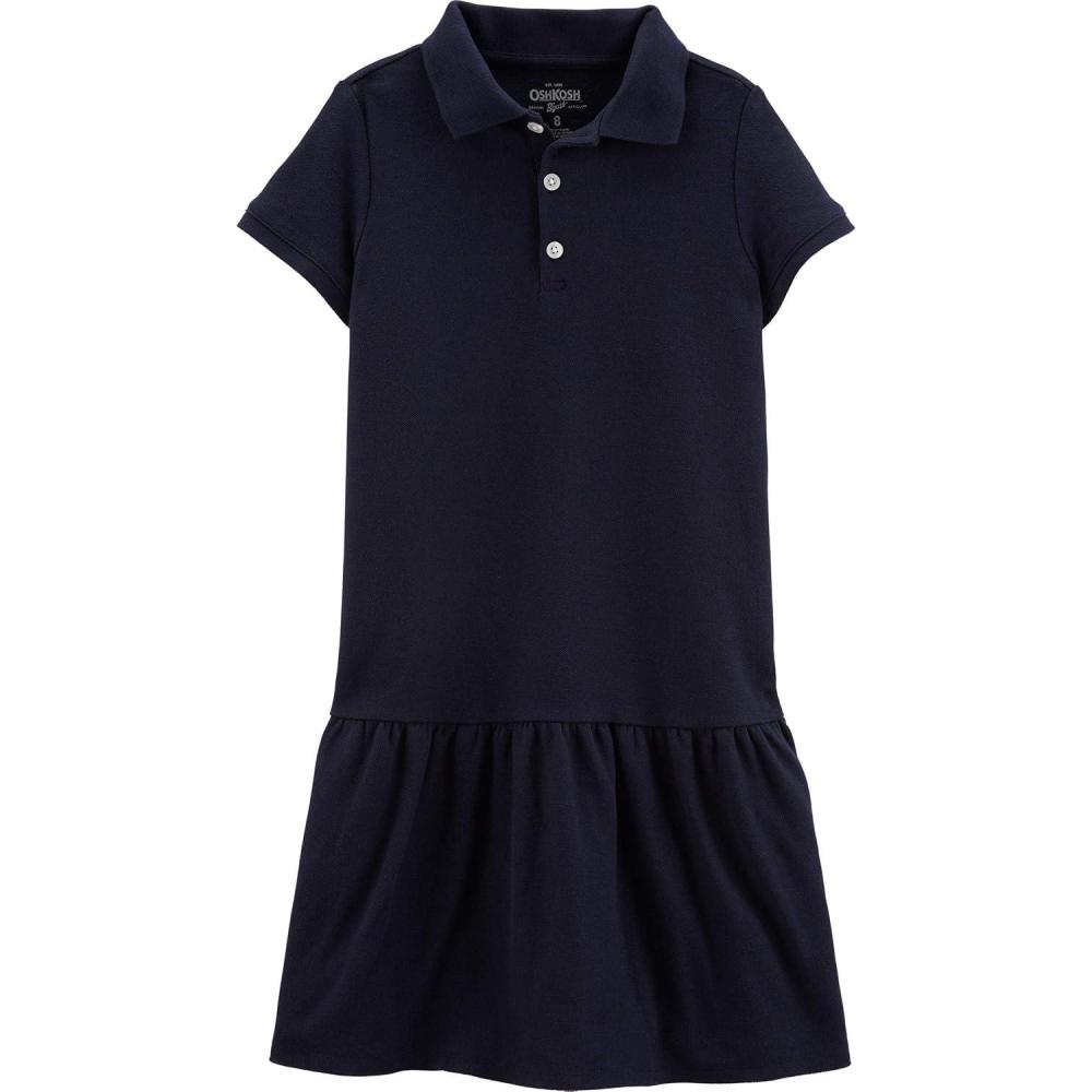 imageOSHKOSH BGOSH Girls Uniform DressDeep Navy Solid