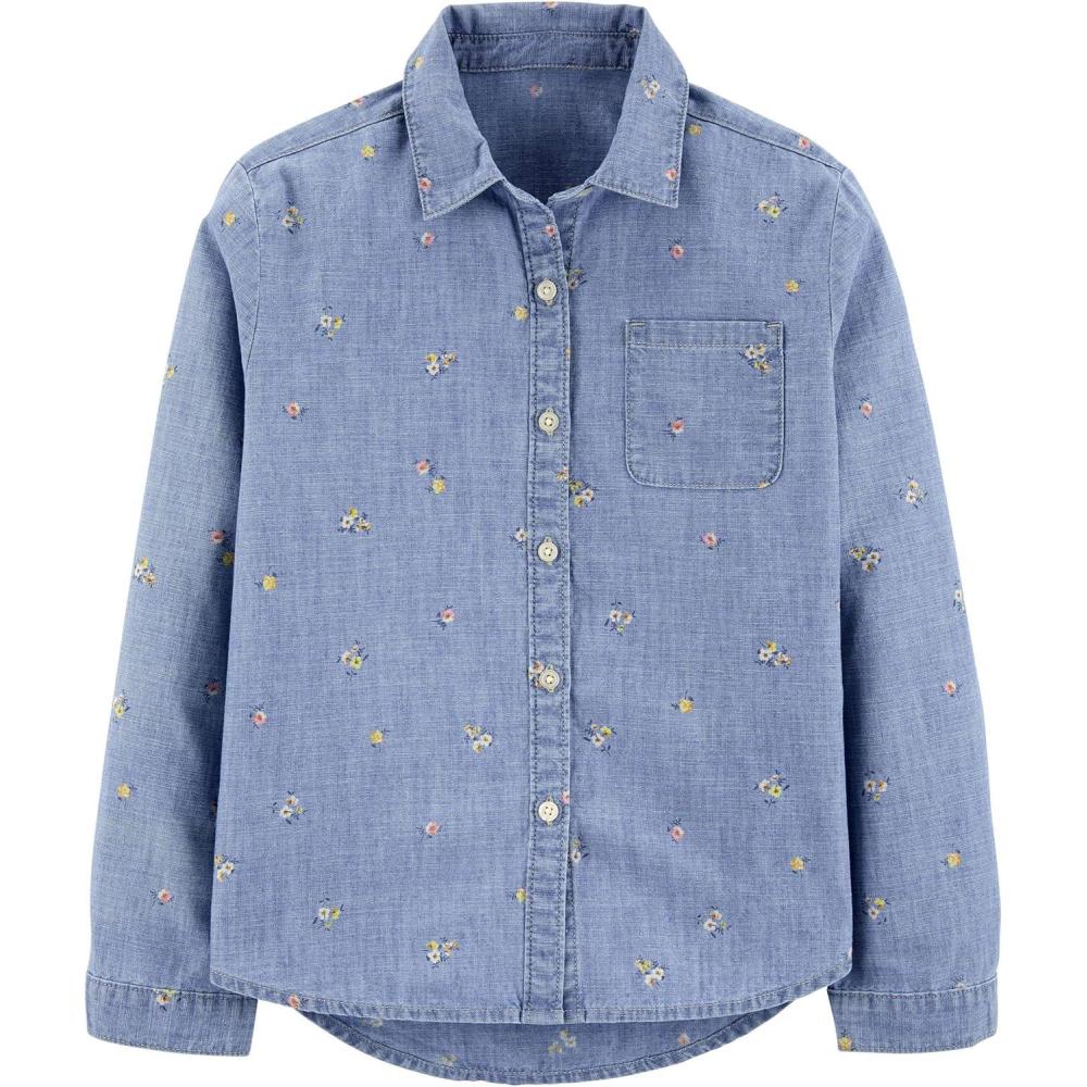 imageOSHKOSH BGOSH Girls Woven TopBarcelona Wash