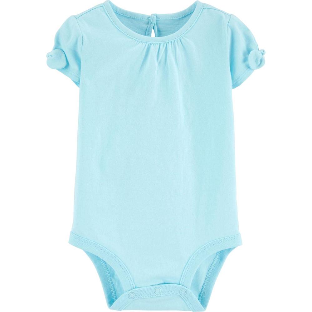 imageOSHKOSH BGOSH babygirls Shortsleeve BodysuitFairy Tale Turquoise