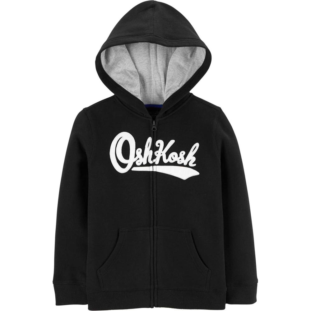 imageOSHKOSH BGOSH boys Logo HoodieBlack Solid
