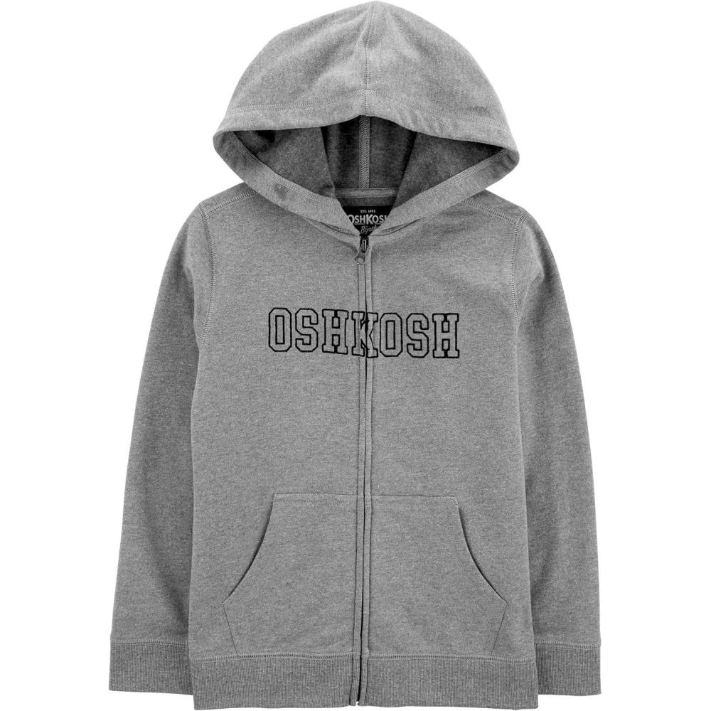 imageOSHKOSH BGOSH boys Logo HoodieMedium Grey Heather