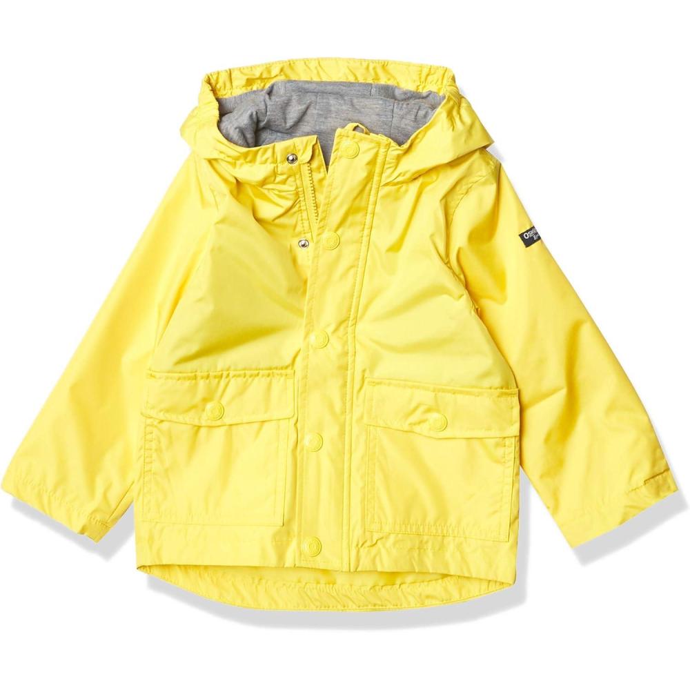imageOsh Kosh BGosh Boys Perfect Rainjacket Rainslicker RaincoatHappy Yellow