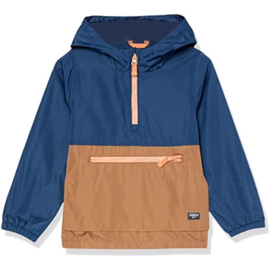 imageOsh Kosh Boys Little JerseyLined Lightweight JacketBluebrown