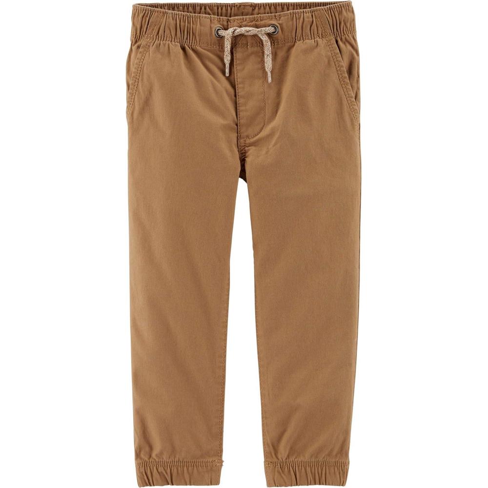 imageOshKosh BGosh Boys Twill Pullon JoggersCedar