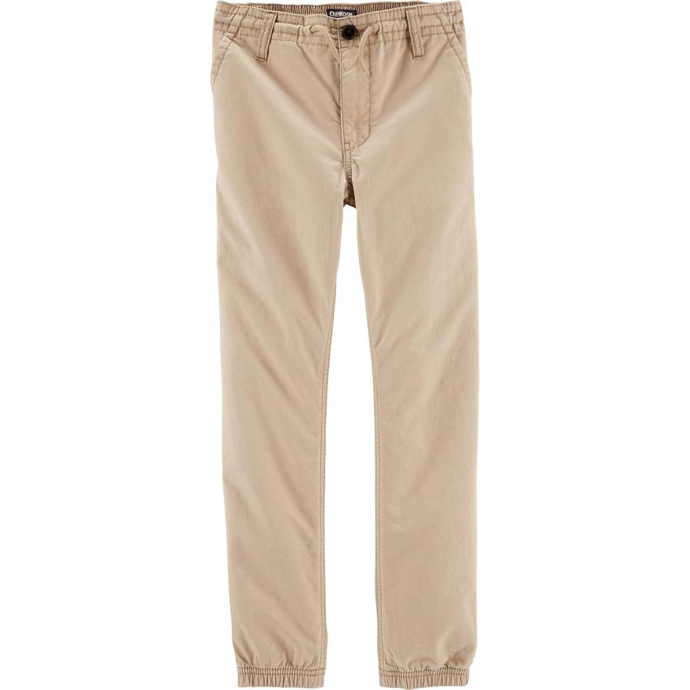 imageOshKosh BGosh Boys Twill Pullon JoggersDriftwood