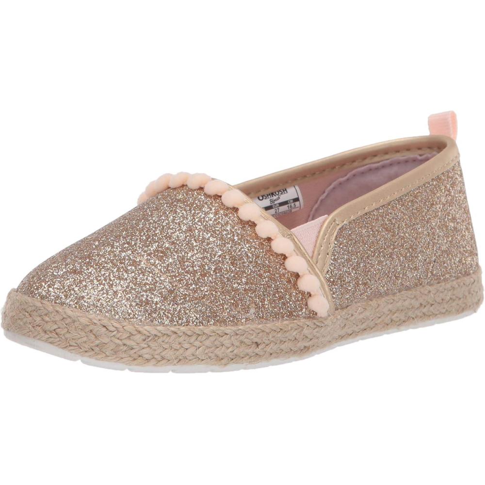 imageOshKosh BGosh Toddler and Little Girls Belle Casual ShoeGold