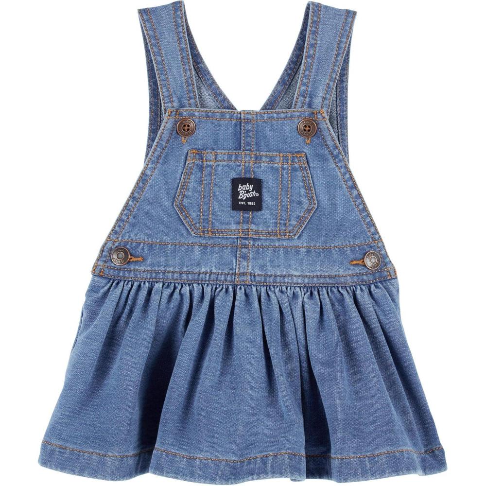 imageOshkosh Girls Worlds Best OverallsDenim Jumper