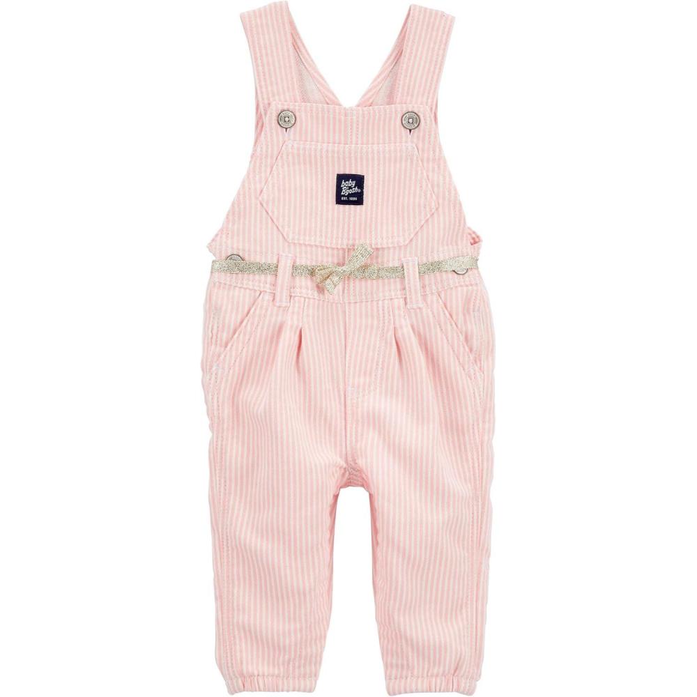 imageOshkosh Girls Worlds Best OverallsPink Hickory