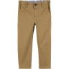 imageOSHKOSH BGOSH Boys Slim Stretch Chino PantsDarker Khaki