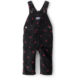 OSHKOSH B’GOSH Baby Boys World’s Best Overalls(Black Train)