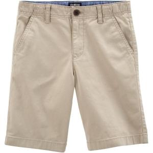 OSHKOSH B’GOSH Boys Chino Shorts(Solid Khaki)